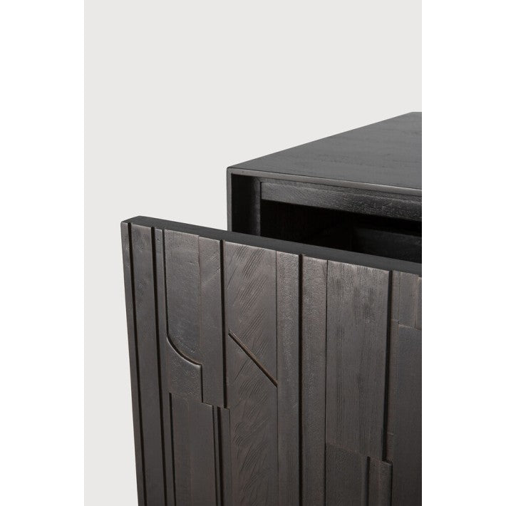 Mueble TV Graphic en teca y madera de Ethnicraft - vista 12 | Nomad Interiors