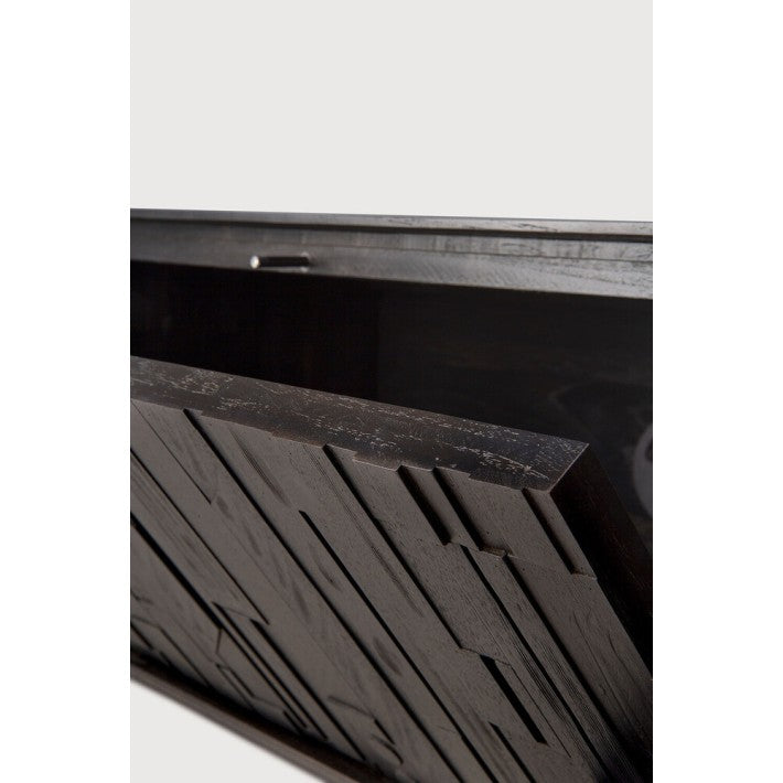 Mueble TV Graphic en teca y madera de Ethnicraft - vista 11 | Nomad Interiors