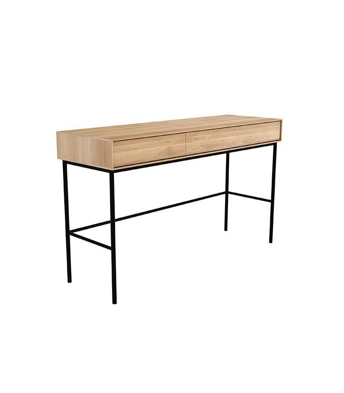 Escritorio Whitebird Roble de Ethnicraft - vista lateral | Nomad Interiors