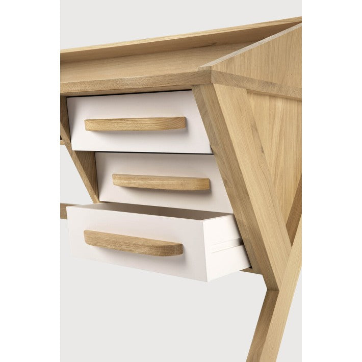 Escritorio Origami en roble y madera de Ethnicraft - ambiente | Nomad Interiors