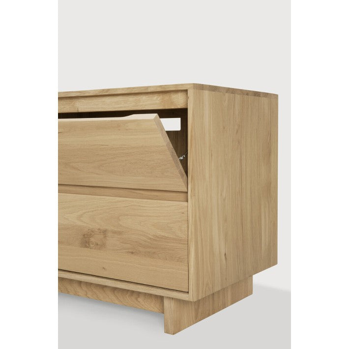 Mueble TV Wave L Roble de Ethnicraft - textura | Nomad Interiors
