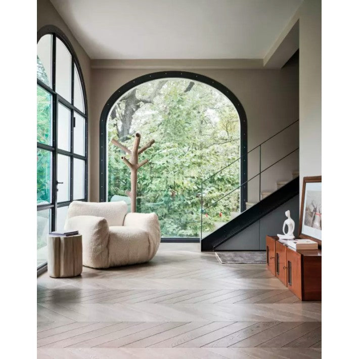 Nuvola 09 Lounge Chair - Bear Polar en fibra natural de Gervasoni - vista 6 | Nomad Interiors