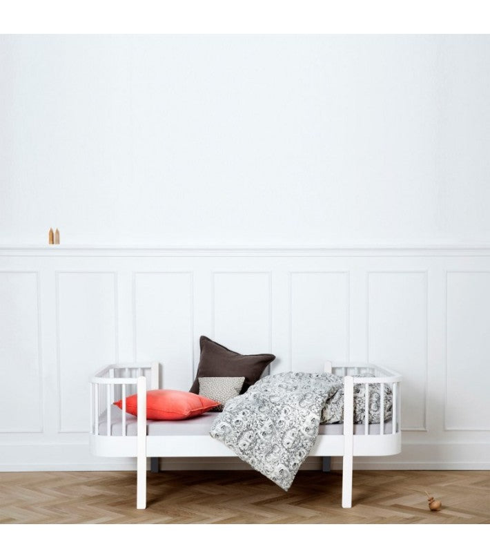Cama Junior de Madera Blanca