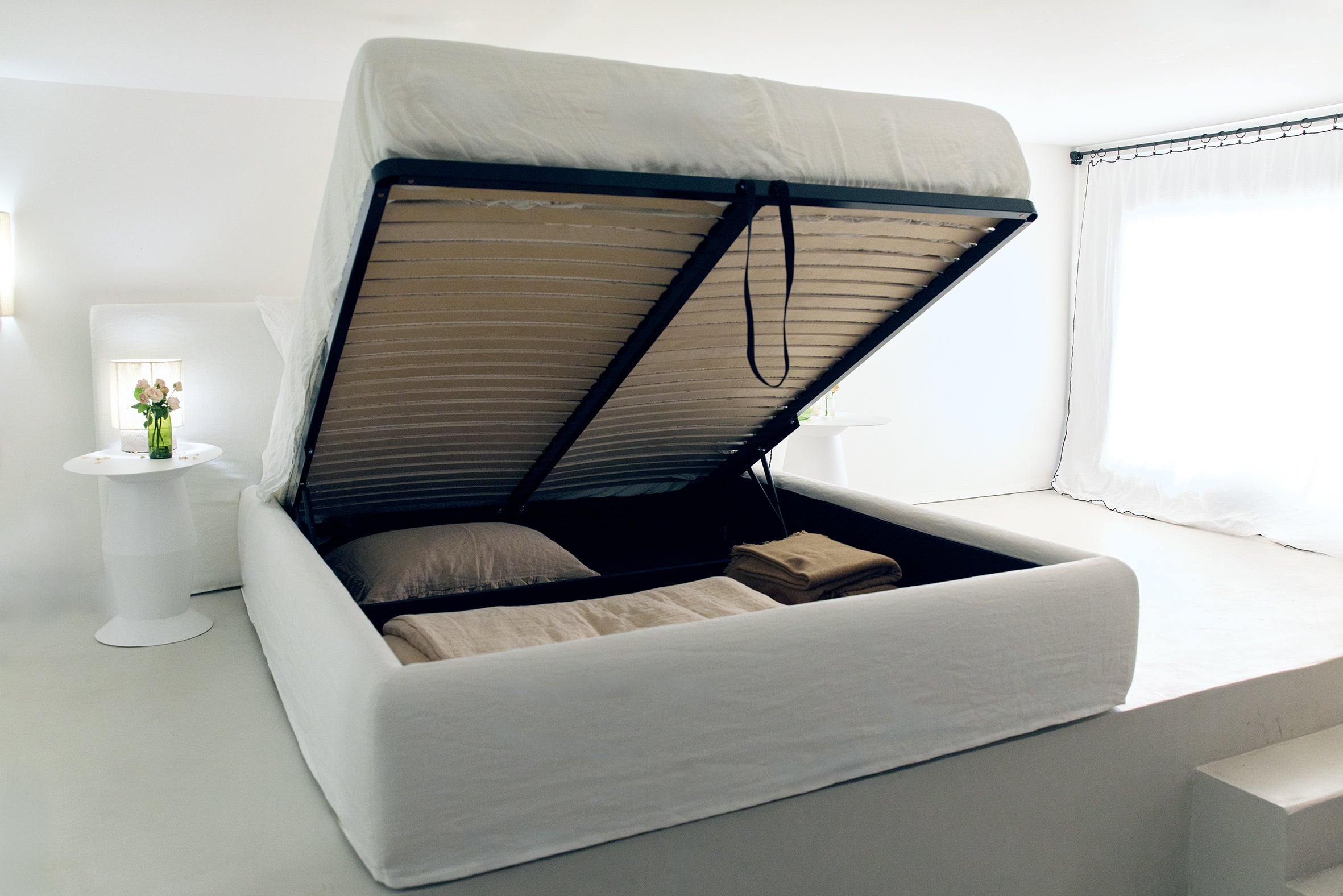 Cama Cofre Boho Wide Maison de Vacances 160x95 cm - textura | Nomad Interiors