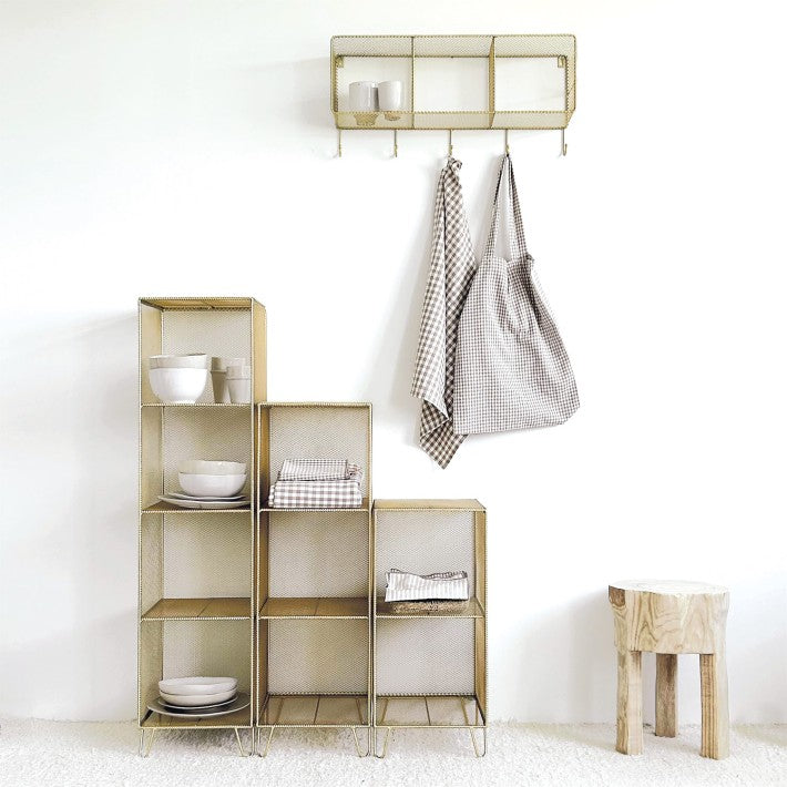 Pequeña Estantería de Malla de Nomad Home - detalle
