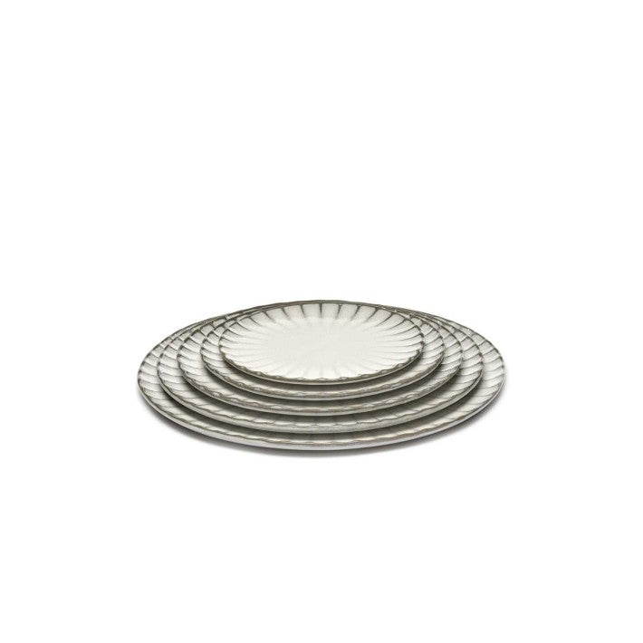 Plato Starter M White Inku de Serax - vista lateral | Nomad Interiors