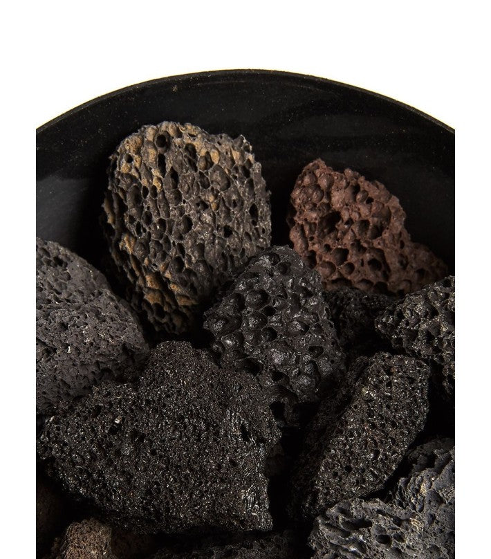 Pot Pourri Spirituelle Lava Rock Mini en resina de MAD ET LEN - vista lateral | Nomad Interiors