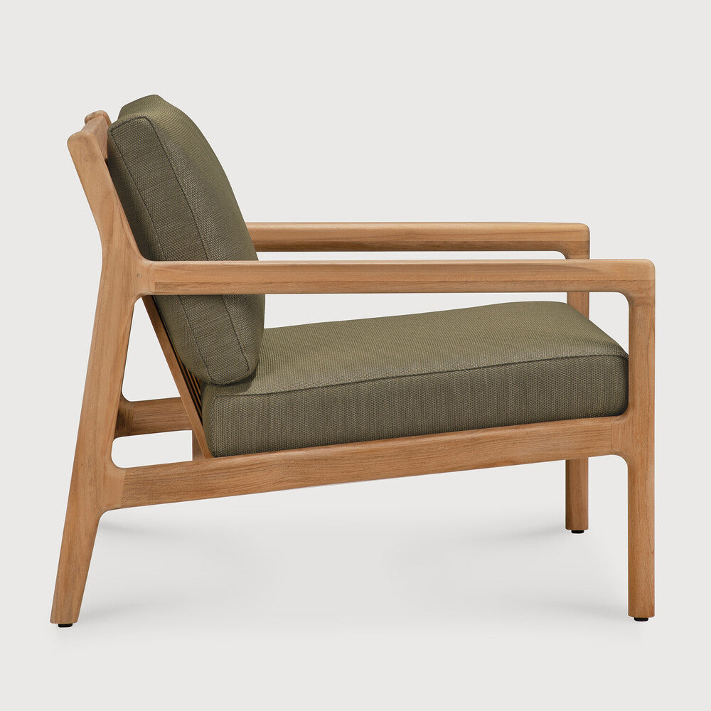 Sillón de Jardín Jack Teca Clara Outdoor de Ethnicraft - vista lateral | Nomad Interiors
