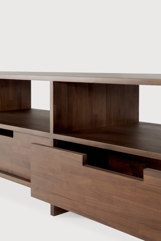 Mueble TV Kabuki en teca de Ethnicraft - vista 7 | Nomad Interiors