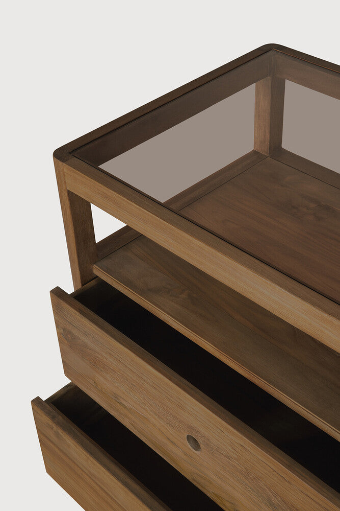 Cómoda Spindle en teca recuperada de Ethnicraft - vista 6 | Nomad Interiors