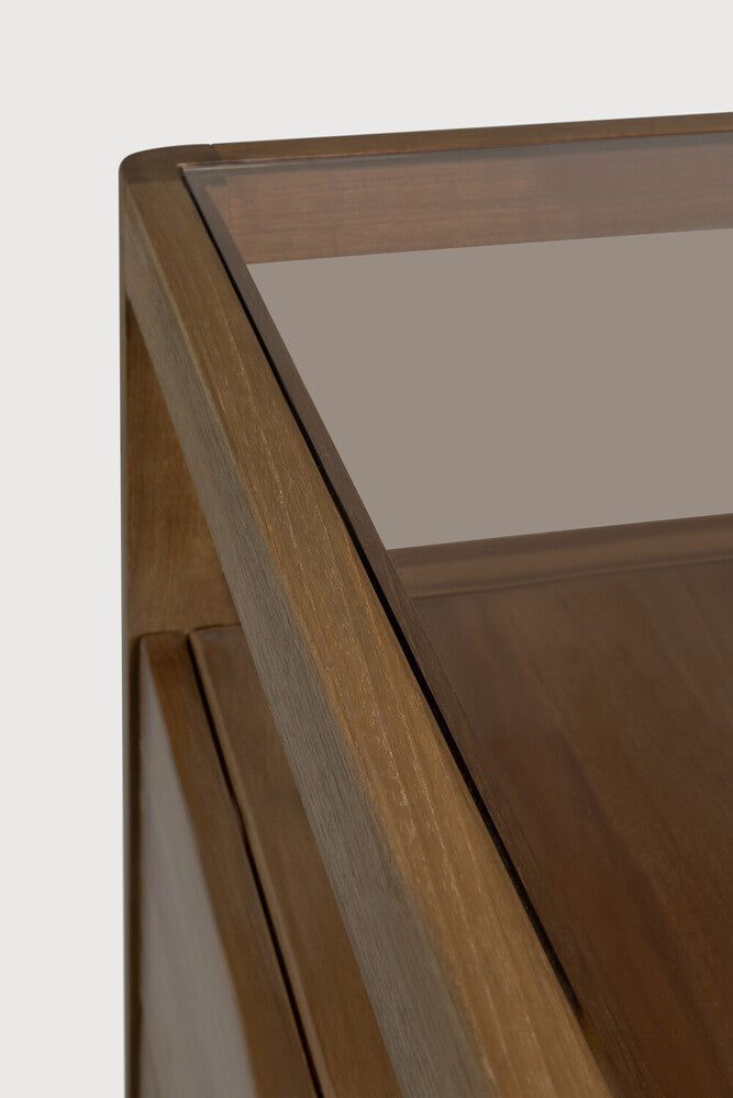 Cómoda Spindle en teca recuperada de Ethnicraft - vista 7 | Nomad Interiors