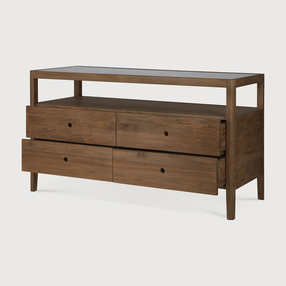 Cómoda Spindle en teca recuperada de Ethnicraft - ambiente | Nomad Interiors