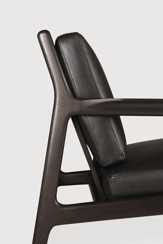 Sillón Jack en  piel Carbone de Ethnicraft - vista 6 | Nomad Interiors