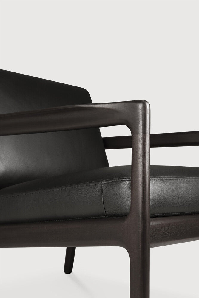 Sillón Jack en  piel Carbone de Ethnicraft - vista 9 | Nomad Interiors