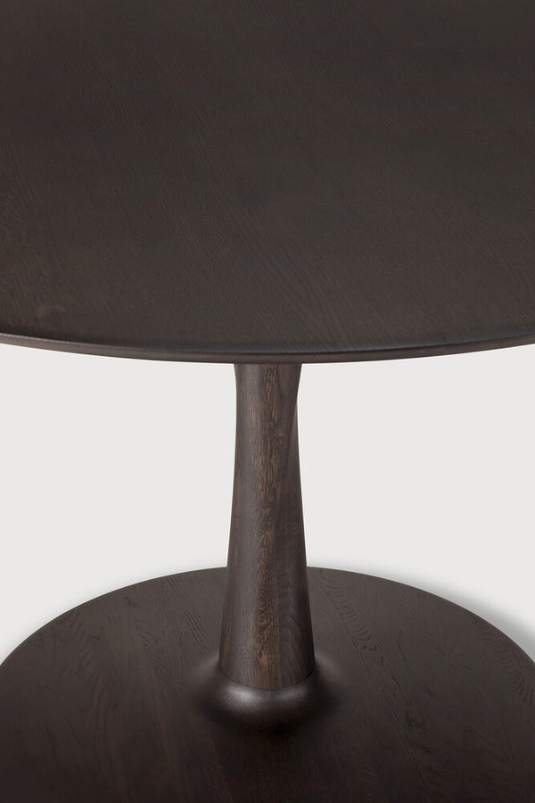 Mesa Torsion Roble Marrón