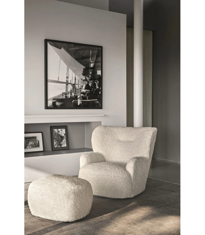 Puf Loll 08 en madera de Gervasoni - textura | Nomad Interiors