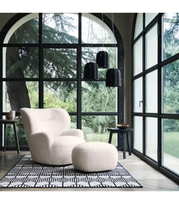 Puf Loll 08 en madera de Gervasoni - ambiente | Nomad Interiors