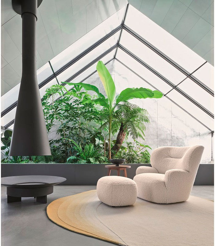 Puf Loll 08 en madera de Gervasoni - detalle | Nomad Interiors