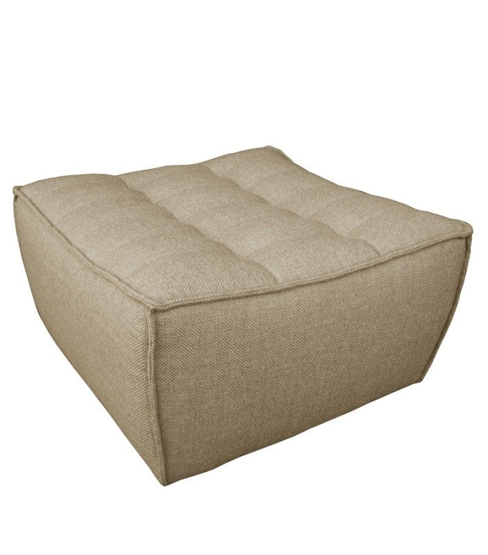Reposapiés N701 Beige de Ethnicraft - vista lateral | Nomad Interiors