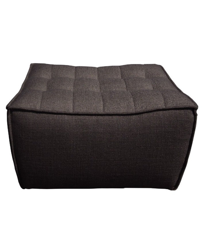 Reposapiés N701 Gris Oscuro de Ethnicraft - vista lateral | Nomad Interiors