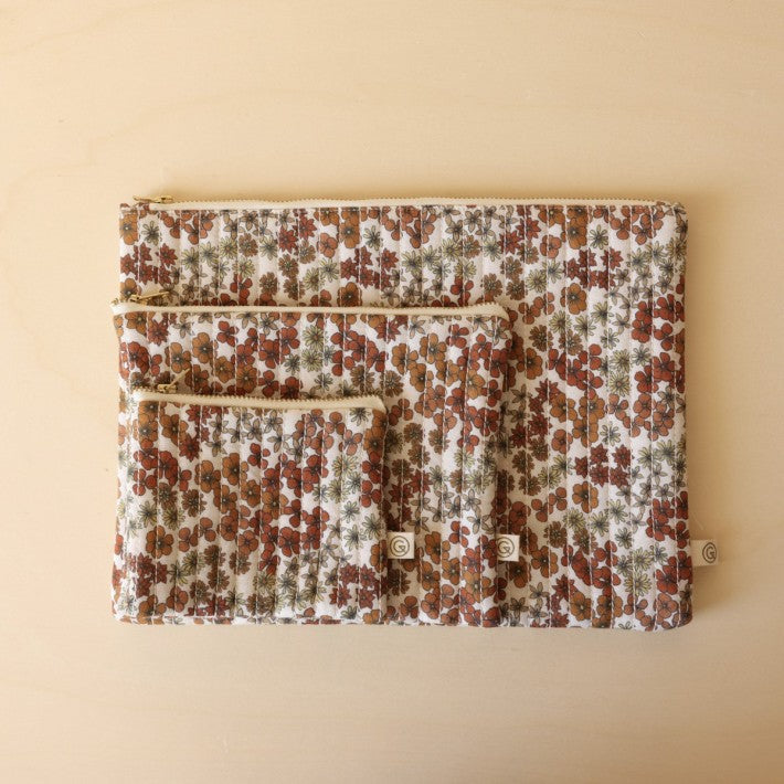 Estuche Flower Bois en algodón de Gabrielle Paris - vista lateral | Nomad Interiors