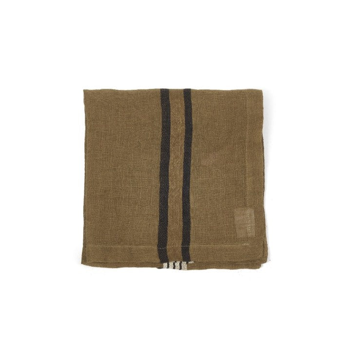 Servilleta de lino Locomotive Stripe de LIBECO - ambiente | Nomad Interiors