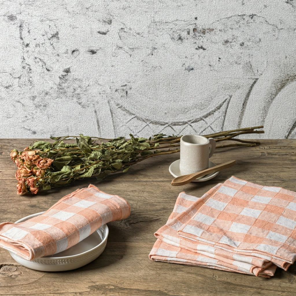 Paño de cocina Bourdon Mimi Vichy Melon