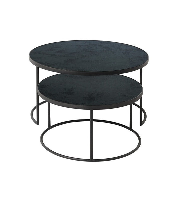 Set de mesas Nesting Charcoal