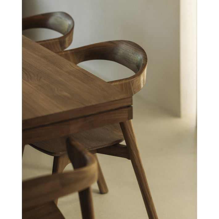 Silla Bok Indoor en Teca de Ethnicraft - textura | Nomad Interiors