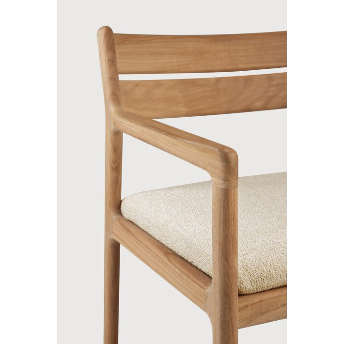 Silla de jardín Jack en teca de Ethnicraft - textura | Nomad Interiors