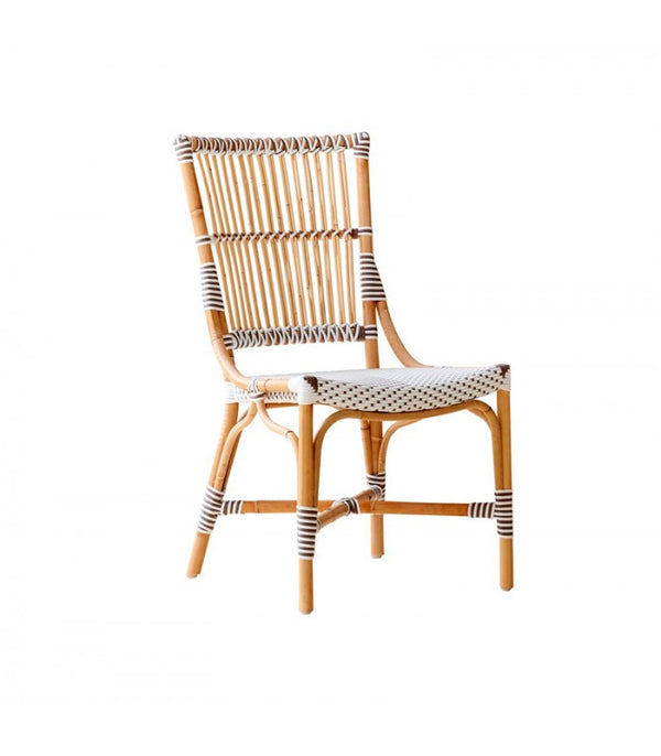 Silla Exterior Monique en ratán y fibra natural de Nomad Home