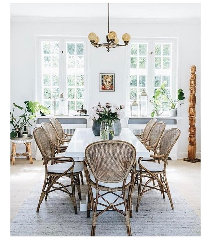 SILLA Rossini Arm Chair | Antique en ratán de Sika Design - ambiente | Nomad Interiors