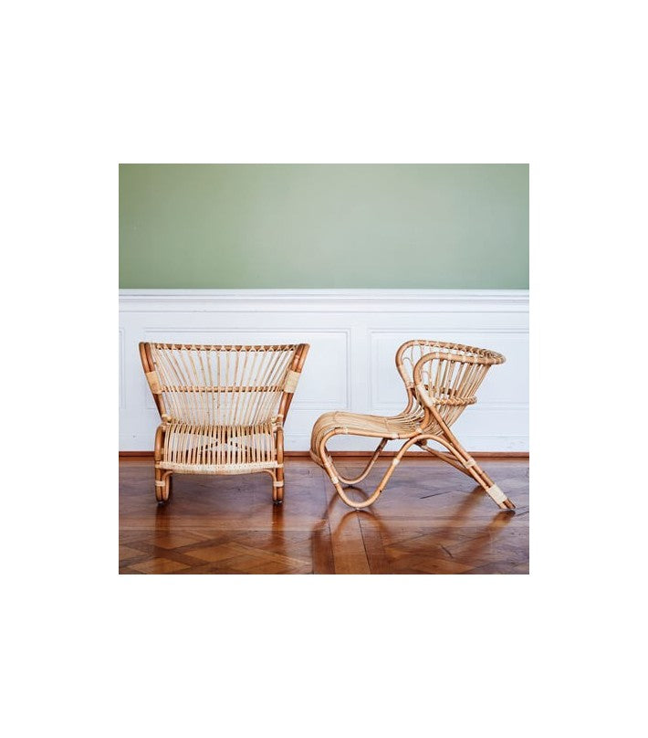 Sillón Fox en ratán de Sika Design - vista 9 | Nomad Interiors