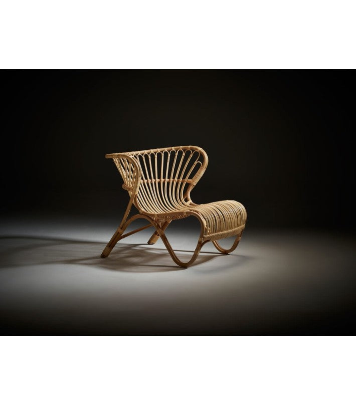 Sillón Fox en ratán de Sika Design - textura | Nomad Interiors