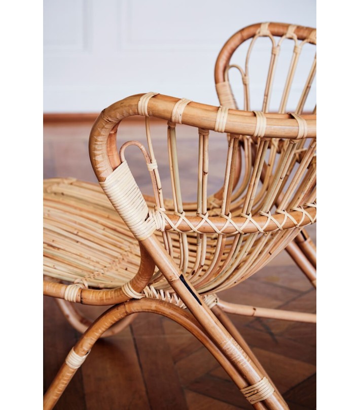 Sillón Fox en ratán de Sika Design - ambiente | Nomad Interiors
