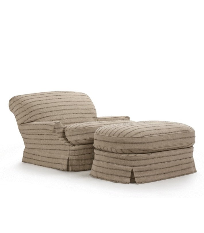Butaca Taylor en plumón de Blasco - vista lateral | Nomad Interiors