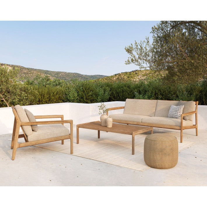 Sillón Jack Outdoor Teca Natural de Ethnicraft - vista 9 | Nomad Interiors