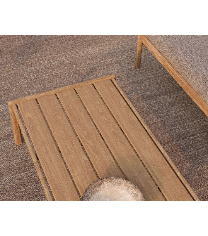 Mesa de centro Jack de exterior en teca de Ethnicraft - vista 6 | Nomad Interiors