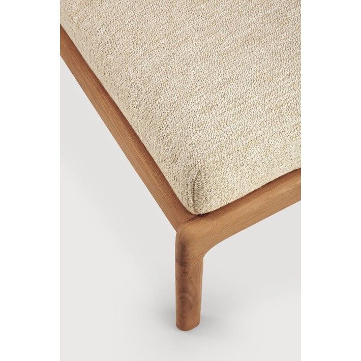 Reposapiés Jack de exterior en teca - natural de Ethnicraft - ambiente | Nomad Interiors
