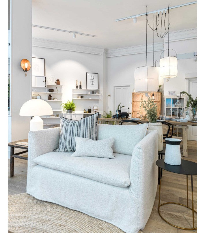 Sillón lino lavado Boho 144 de Maison de Vacances - vista 7 | Nomad Interiors