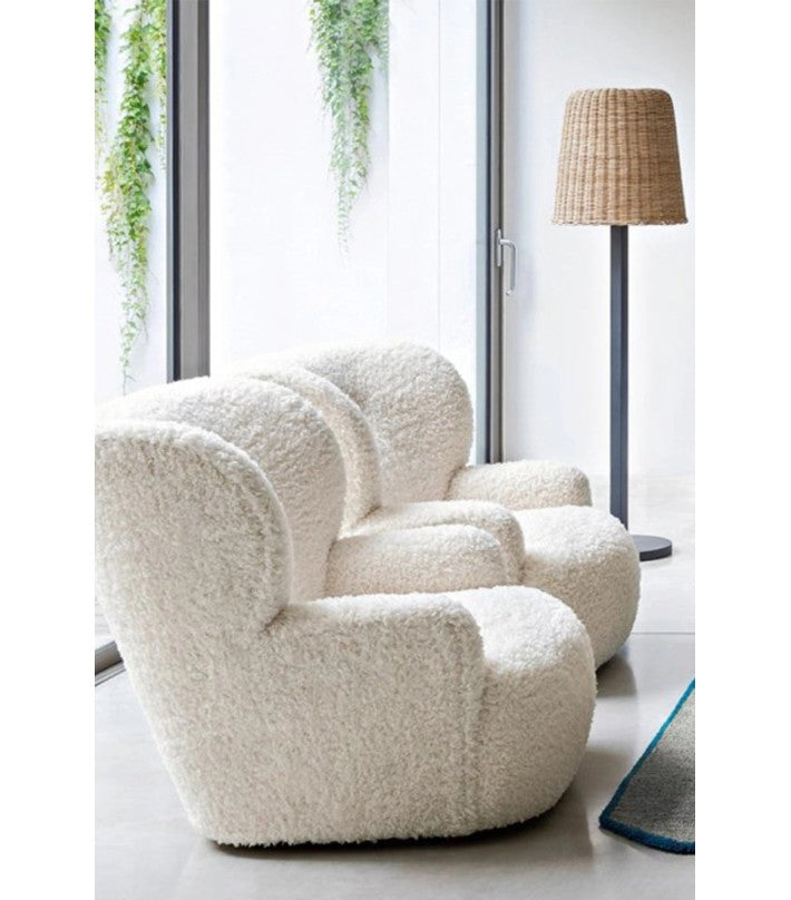 Sillón Loll 09 G en madera de Gervasoni - vista 8 | Nomad Interiors
