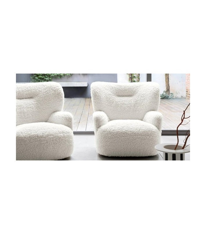 Sillón Loll 09 G en madera de Gervasoni - vista 6 | Nomad Interiors