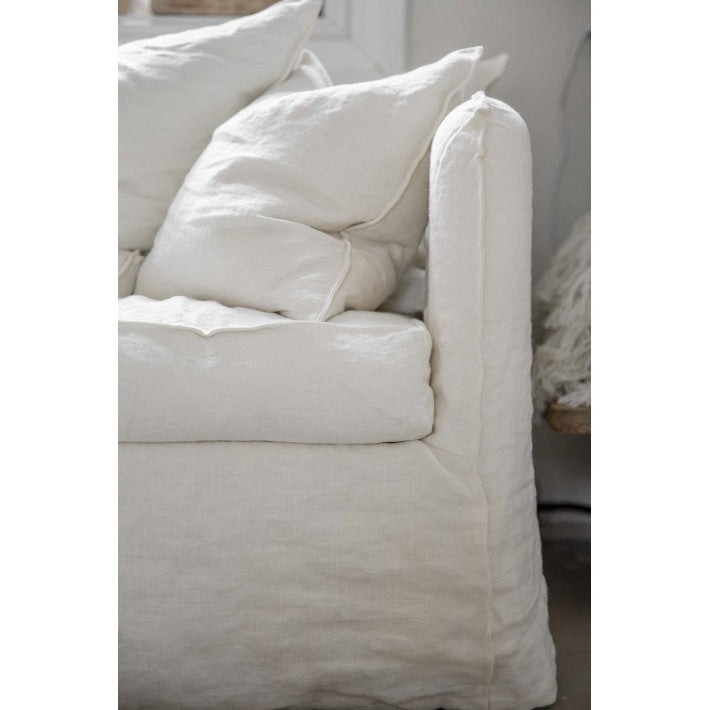 Sofá Cloud Lino Blanco 205cm de Nomad Home - vista 6