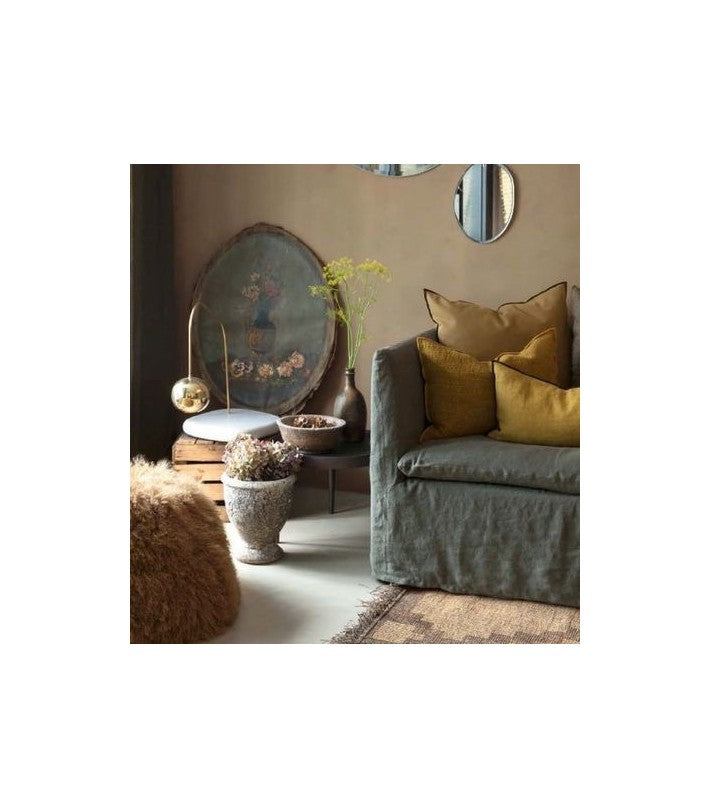 Sofá de lino lavado Boho 190 de Maison de Vacances - vista 11 | Nomad Interiors