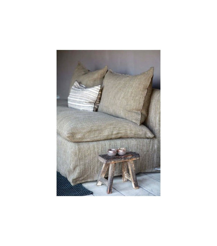 Sofá de lino lavado Boho 190 de Maison de Vacances - vista 10 | Nomad Interiors