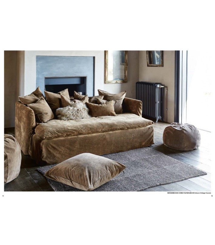 Sofá de lino lavado Boho 190 de Maison de Vacances - vista 9 | Nomad Interiors