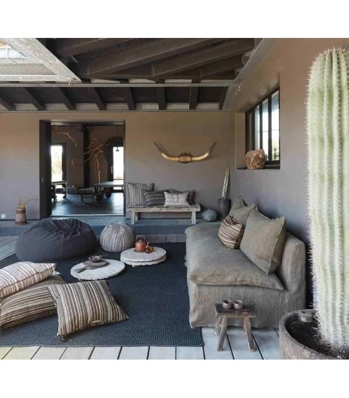 Sofá de lino lavado Boho 190 de Maison de Vacances - vista 8 | Nomad Interiors