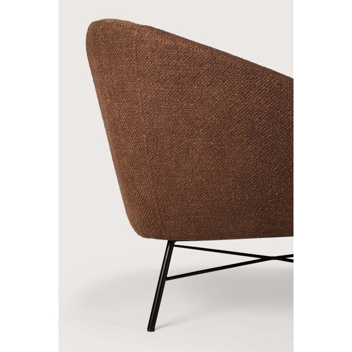 Sillón Barrow Cobre de Ethnicraft - vista 7 | Nomad Interiors