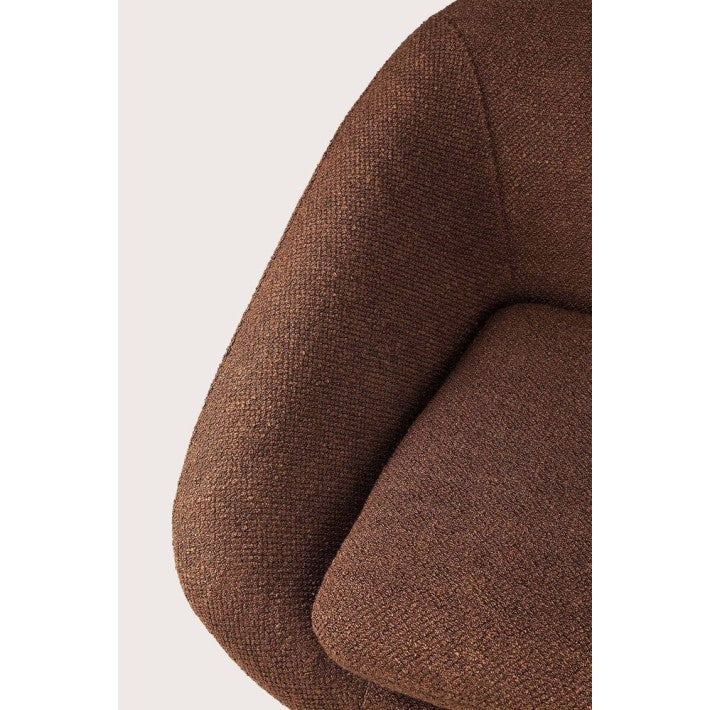 Sillón Barrow Cobre de Ethnicraft - textura | Nomad Interiors