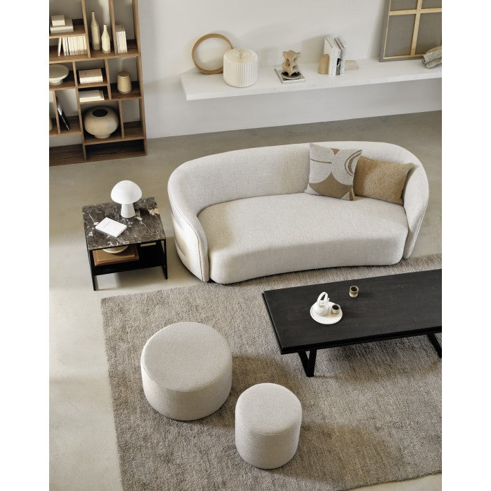 Puf Barrow de Ethnicraft - vista lateral | Nomad Interiors